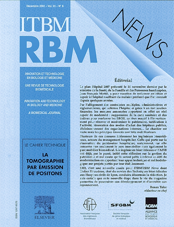 Go to journal home page - ITBM-RBM News